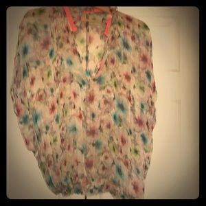 Floral Silk blouse